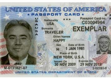 Image of a fake green card showing the A number